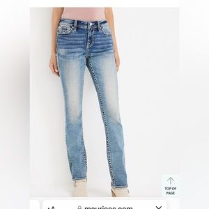 Vigoss Women's Blue Boot Cut Jeans